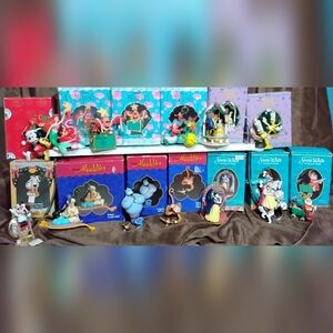 Lot of Vintage Enesco Disney Ornaments (x648 Total)